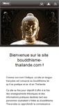 Mobile Screenshot of bouddhisme-thailande.com